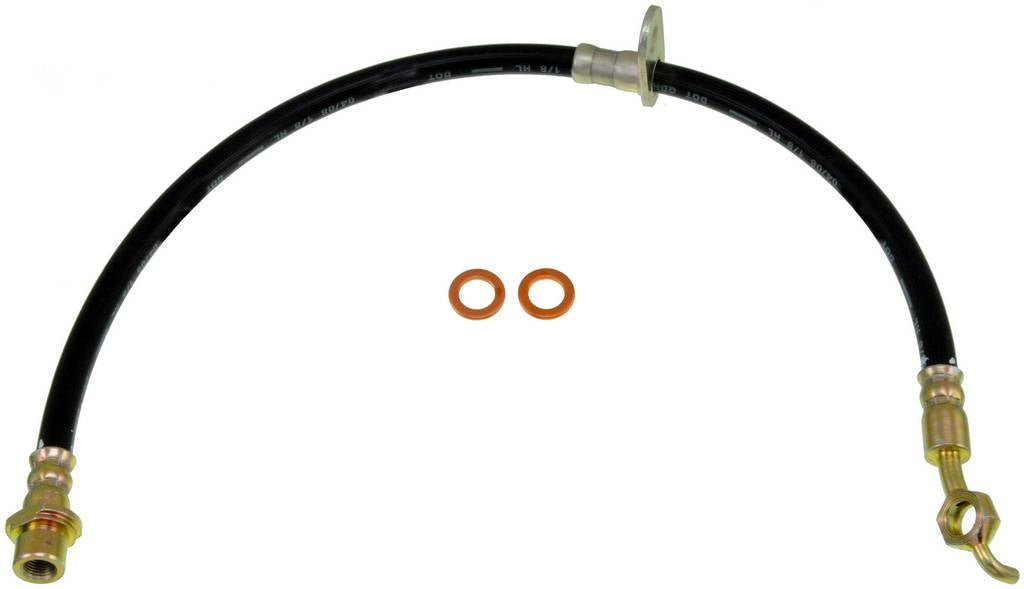 Dorman - First Stop Brake Hydraulic Hose EPDM Rubber with Corrosion-Resistant Fittings for 2003-2007 Lexus 2004-1997 Toyota H380922