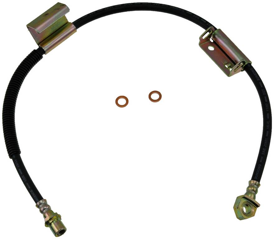 Dorman - First Stop Brake Hydraulic Hose EPDM Rubber with Corrosion-Resistant Fittings for 2007-1999 Chevrolet GMC H381298
