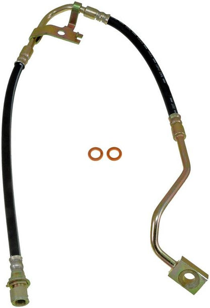 Dorman - First Stop Brake Hydraulic Hose EPDM Rubber with Corrosion‑Resistant Fittings for 2000‑2009 Dodge Dakota Durango H381364