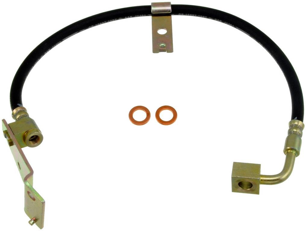 Dorman - First Stop Brake Hydraulic Hose EPDM Rubber with Corrosion-Resistant Fittings for 1983-1997 Dodge Plymouth H38200