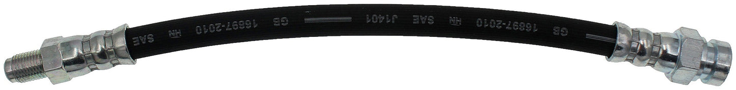 Dorman - First Stop Brake Hydraulic Hose with EPDM Rubber and Corrosion-Resistant Fittings for 1994-93 Dodge, 1991-85 Eagle, 1996-90 Mitsubishi H38336