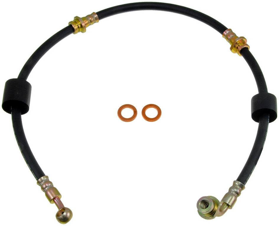 Dorman - First Stop Brake Hydraulic Hose EPDM Rubber for 1997-1999 Geo Tracker, 1998 Chevrolet Tracker, 1998-1996 Suzuki X-90, 1998-1989 Suzuki Sidekick H38617
