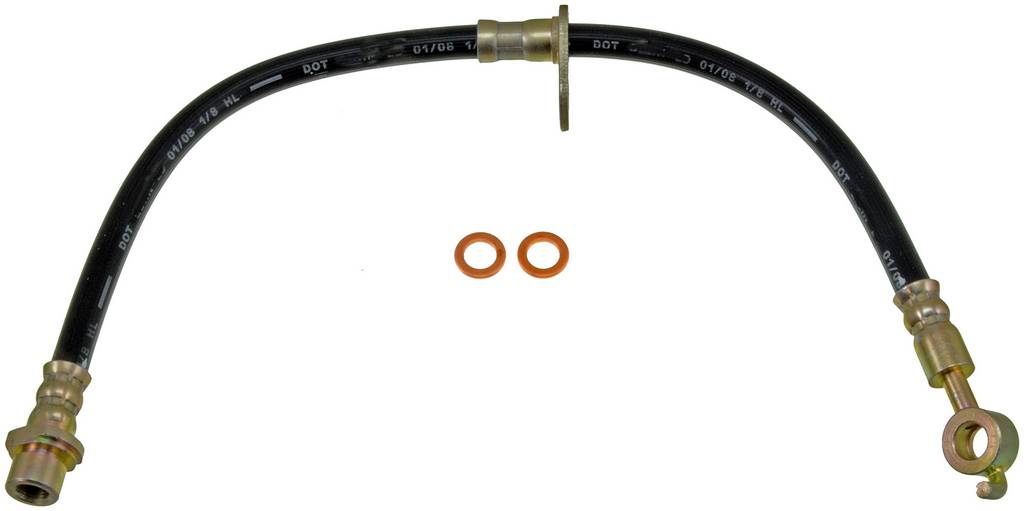 Dorman First Stop Brake Hydraulic Hose EPDM Rubber with Corrosion‑Resistant Fittings for 2003-2008 Lexus ES300/ES330 Toyota Camry/Solara H620224