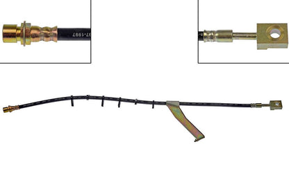 Dorman - First Stop Brake Hydraulic Hose with EPDM Rubber and Corrosion-Resistant Fittings for 2009-04 Chevrolet 2011-04 GMC 2012-04 Isuzu H620381