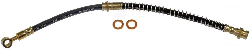 Dorman - First Stop Brake Hydraulic Hose EPDM Rubber with Corrosion Resistant Fittings for 2008-05 Hyundai Tucson 2010-05 Kia Sportage H620598