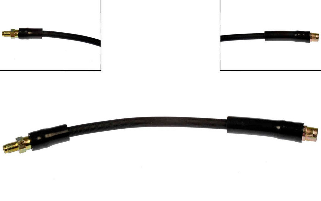 Dorman - First Stop Brake Hydraulic Hose EPDM Rubber with Corrosion-Resistant Fittings for 2002-98 Mercedes-Benz E320