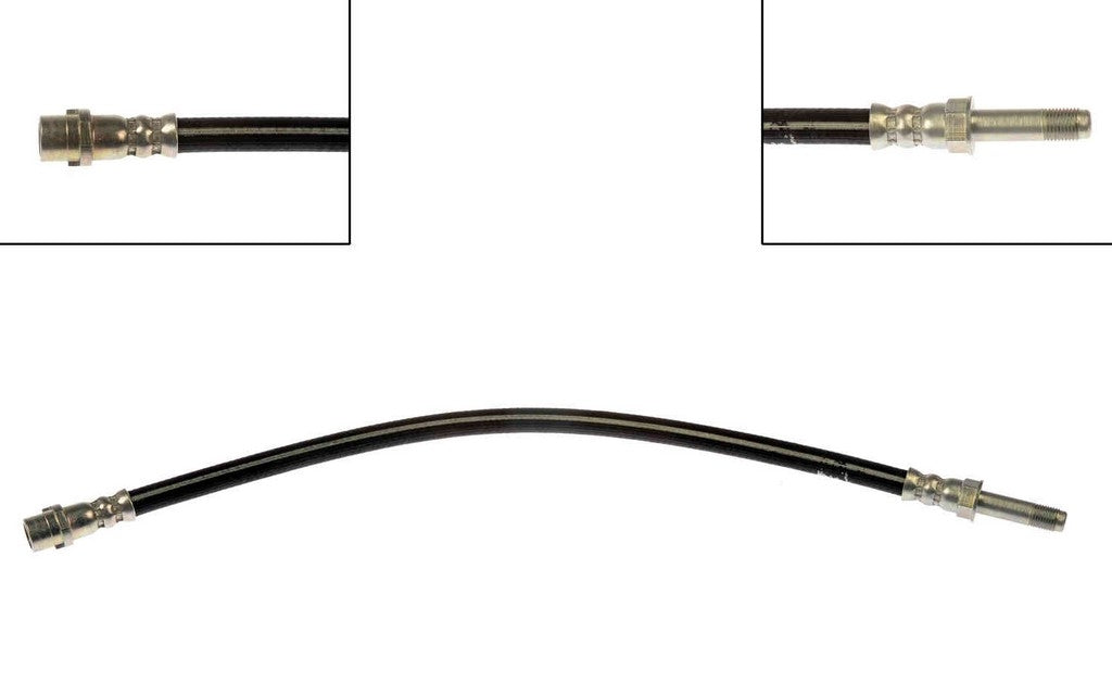 Dorman - First Stop Brake Hydraulic Hose EPDM Rubber with Corrosion Resistant Fittings for 2006-03 Dodge 2009-02 Freightliner 2019-12 Mercedes-Benz H620903