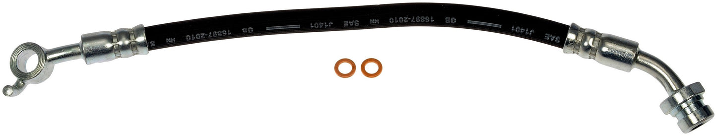 Dorman - First Stop Brake Hydraulic Hose EPDM Rubber with Corrosion Resistant Fittings for 2014 Hyundai Azera, 2014-11 Hyundai Sonata, 2016-14 Kia Cadenza, 2016-11 Kia Optima H621783
