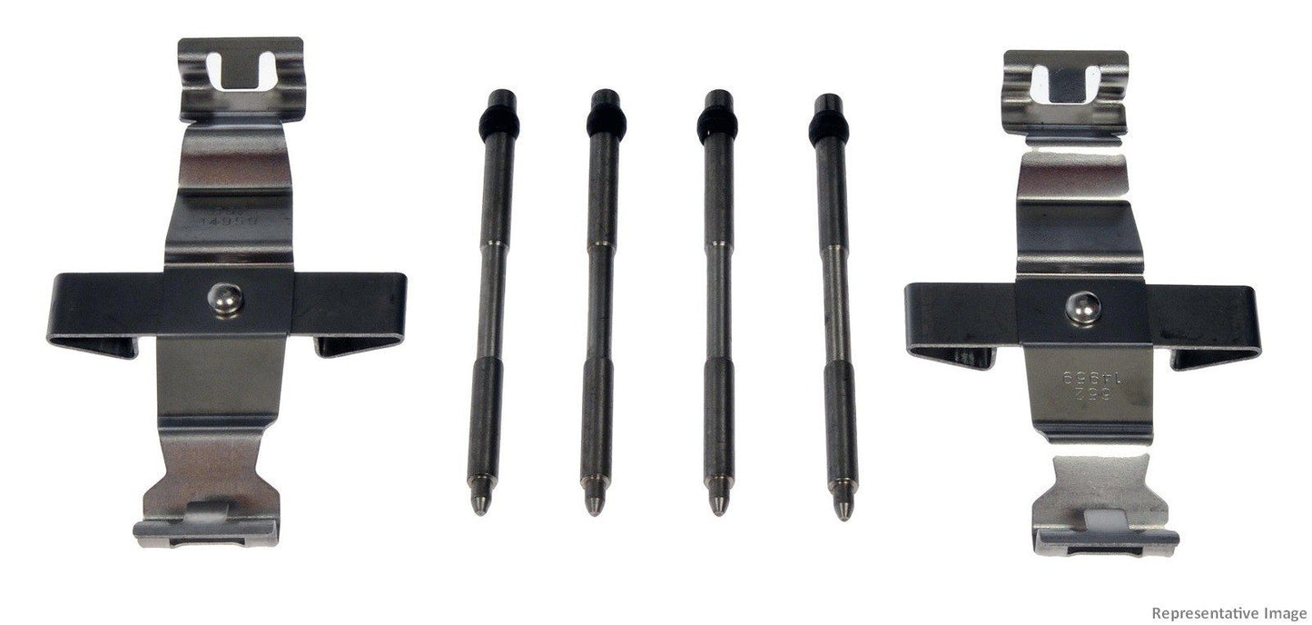 Dorman - First Stop Disc Brake Hardware Kit for 2009-2012 Hyundai and 2010-2013 Kia HW13582