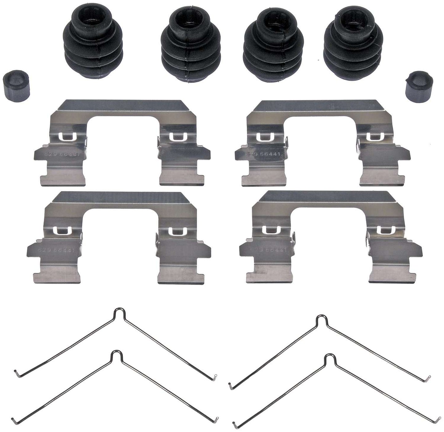 Dorman - First Stop Disc Brake Hardware Kit for 2017-14 Acura MDX, 2017-09 Honda Pilot HW13763