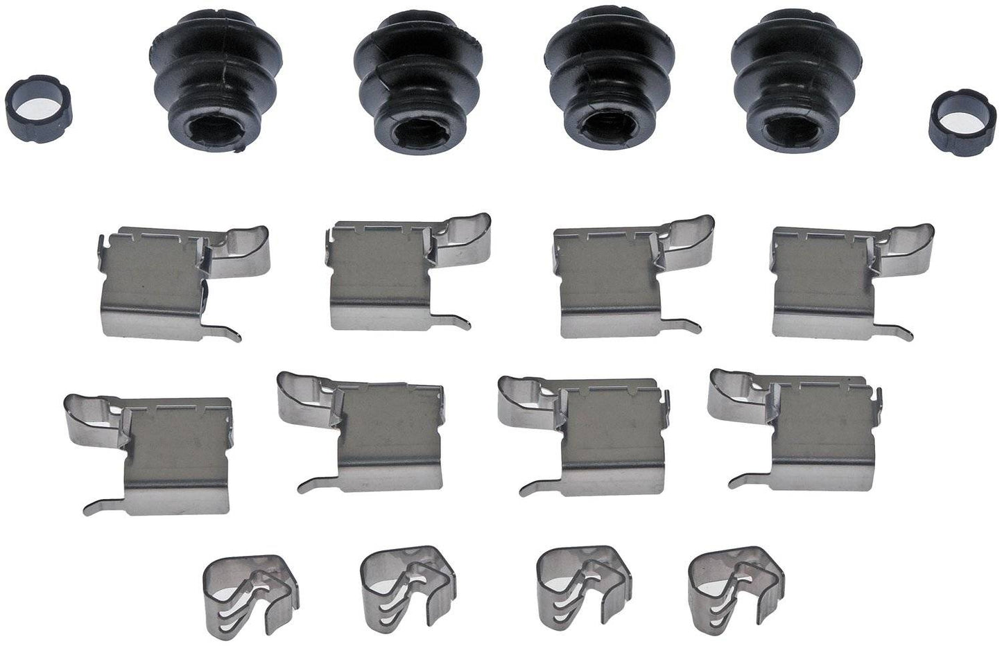 Dorman - First Stop Disc Brake Hardware Kit with Quality Components for 2009-2010 Toyota Matrix, 2015-2016 Toyota Yaris HW13910