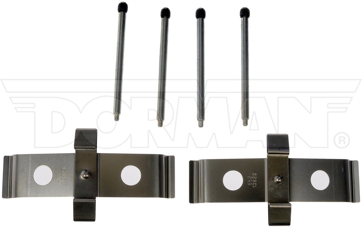 Dorman - First Stop Disc Brake Hardware Kit with Quality Components for 2011-04 Cadillac 2016-10 Chevrolet 2014-07 Ford HW6125