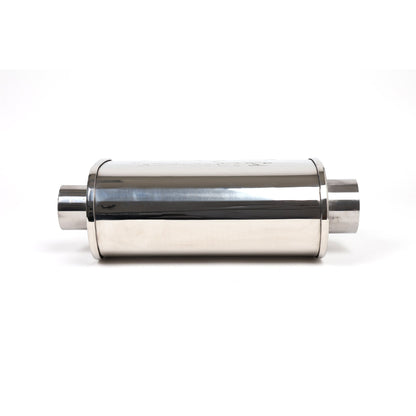 DC Sports Universal Oval Muffler 2.5" Inlet / 3" Outlet