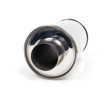 DC Sports Universal Round Muffler 3" Inlet / 3" Outlet