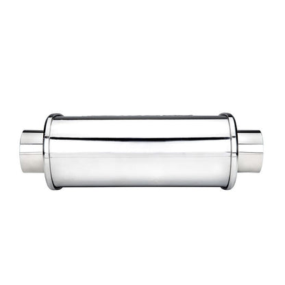 DC Sports Universal Oval Muffler 3" Inlet / 3" Outlet