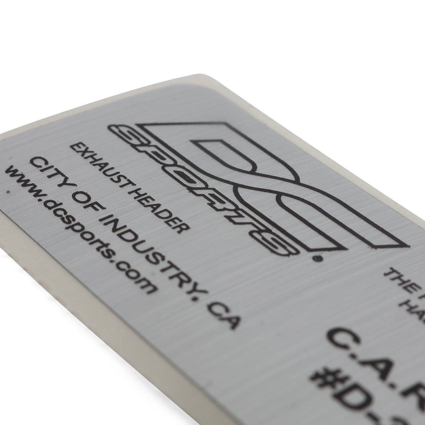 DC Sports CARB Sticker D-370-14 (For Headers)