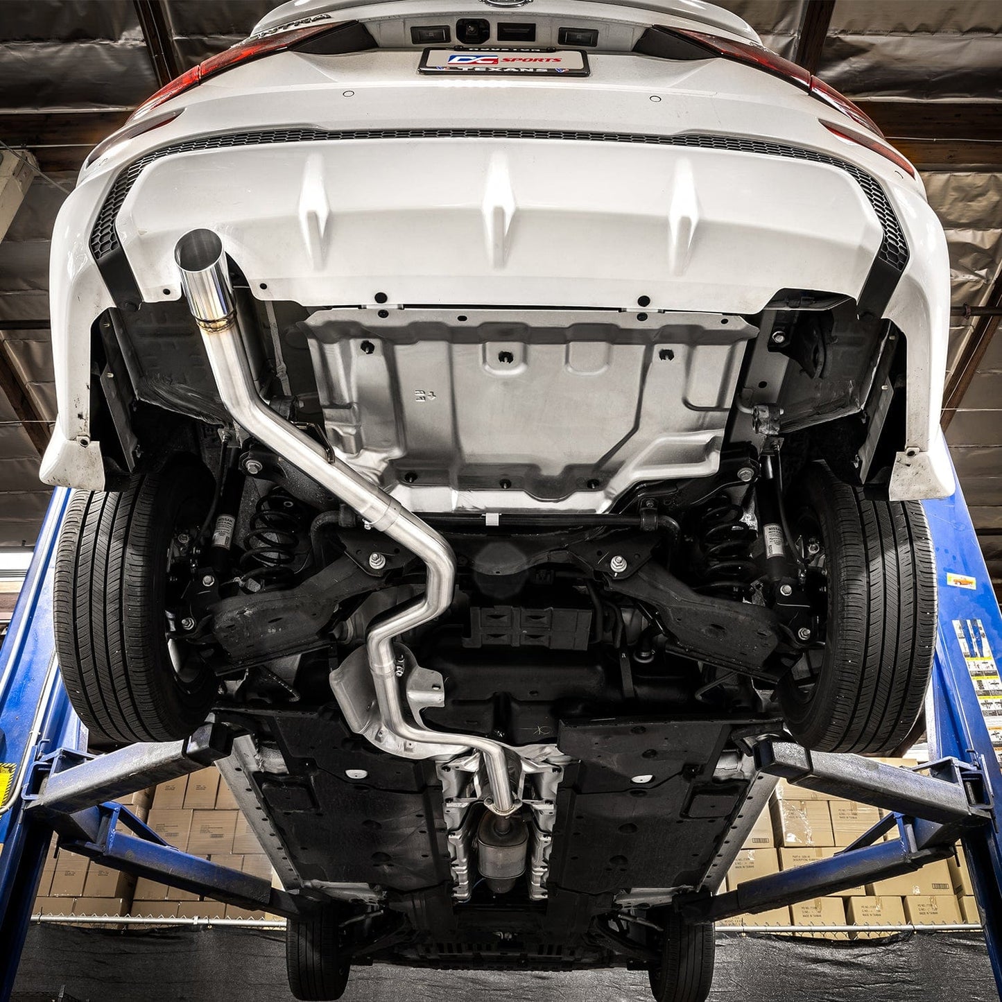 DC Sports Muffler Delete Exhaust System (20+ Nissan Sentra)