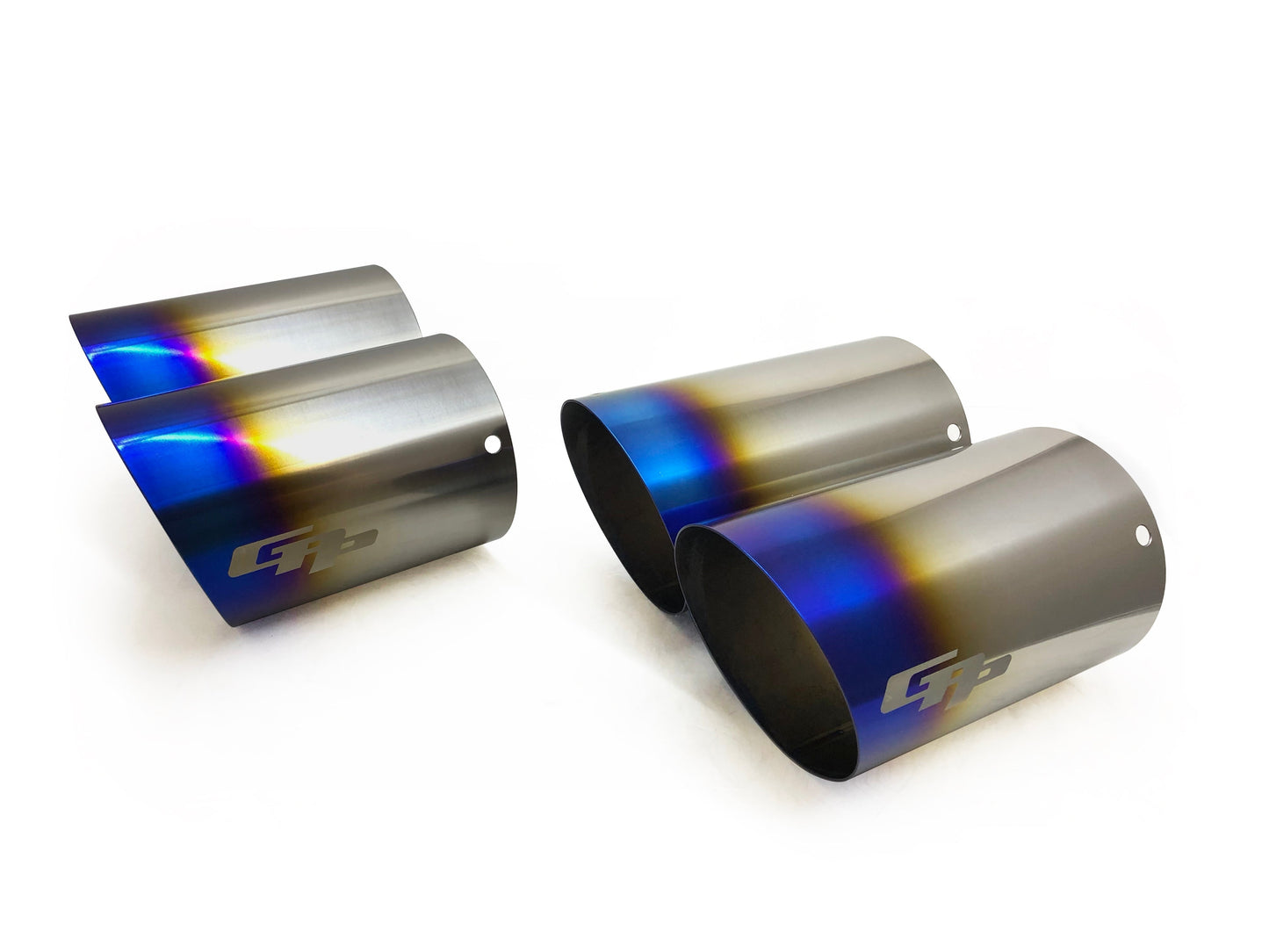 GReddy DD-R TITANIUM TIPS L=170MM, 1 PAIR - () 11002602