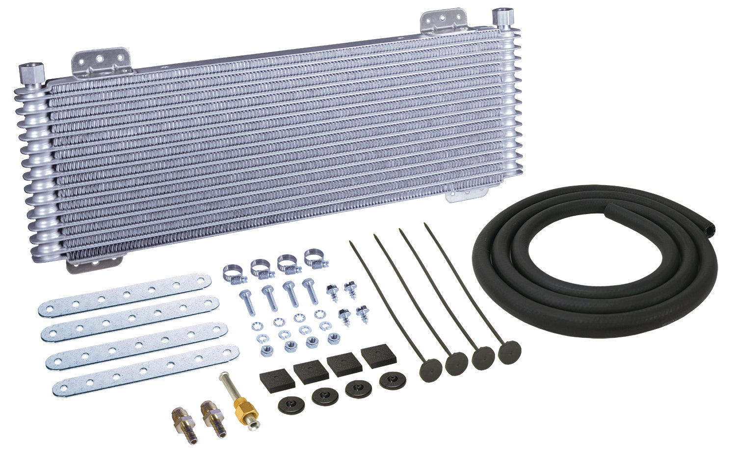 Derale Plate & Fin Trans Cooler Kit Oil and Fluid Coolers Fluid Coolers main image