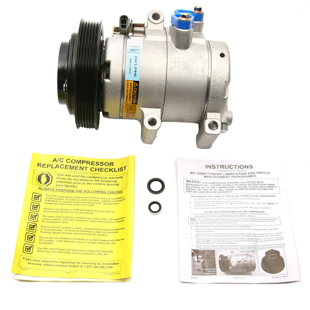 Delphi A/C Compressor CS20077