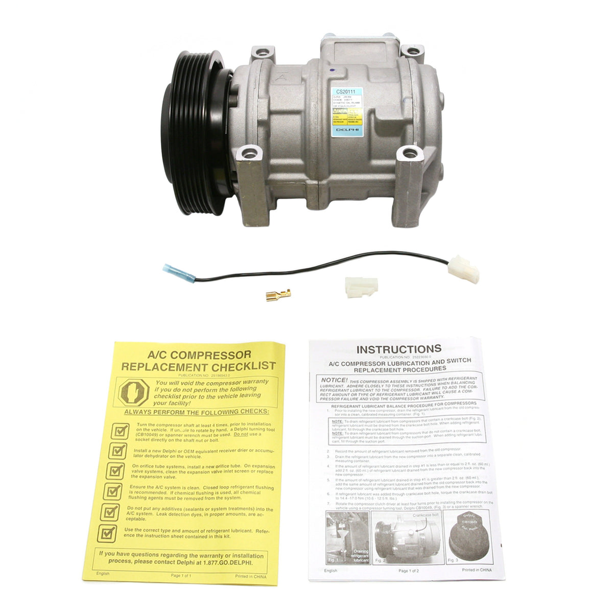Delphi A/C Compressor CS20111