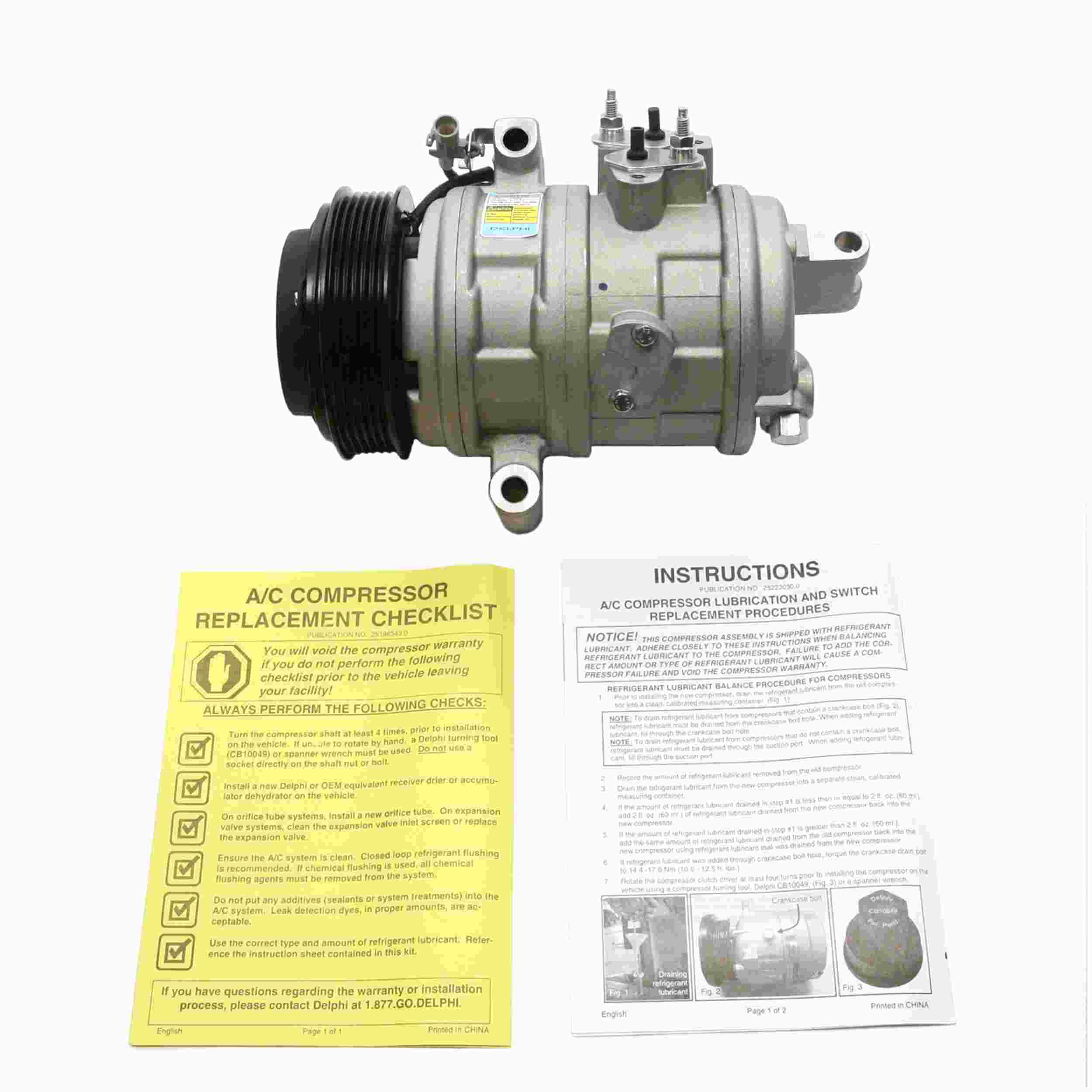 Delphi A/C Compressor CS20116