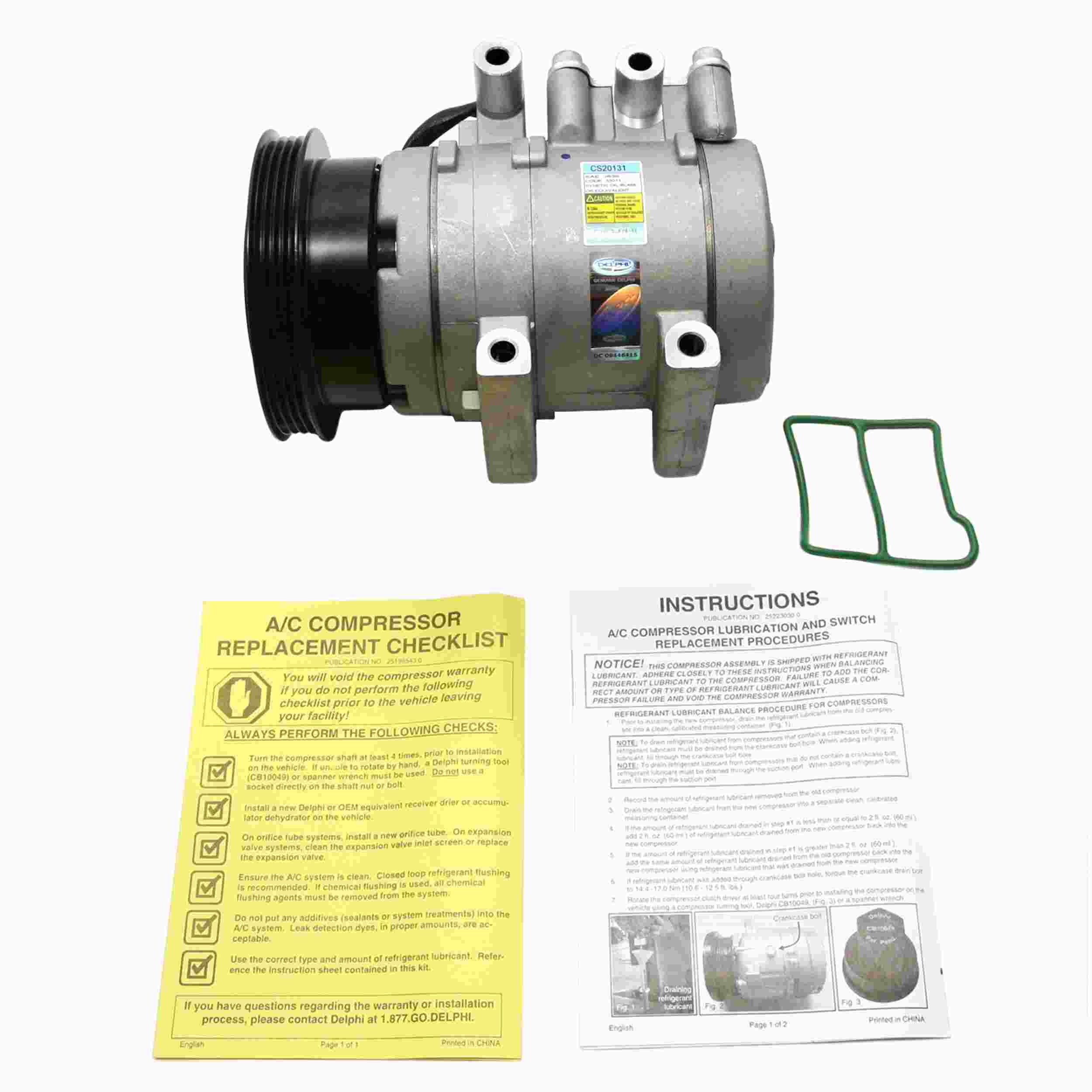 Delphi A/C Compressor CS20131