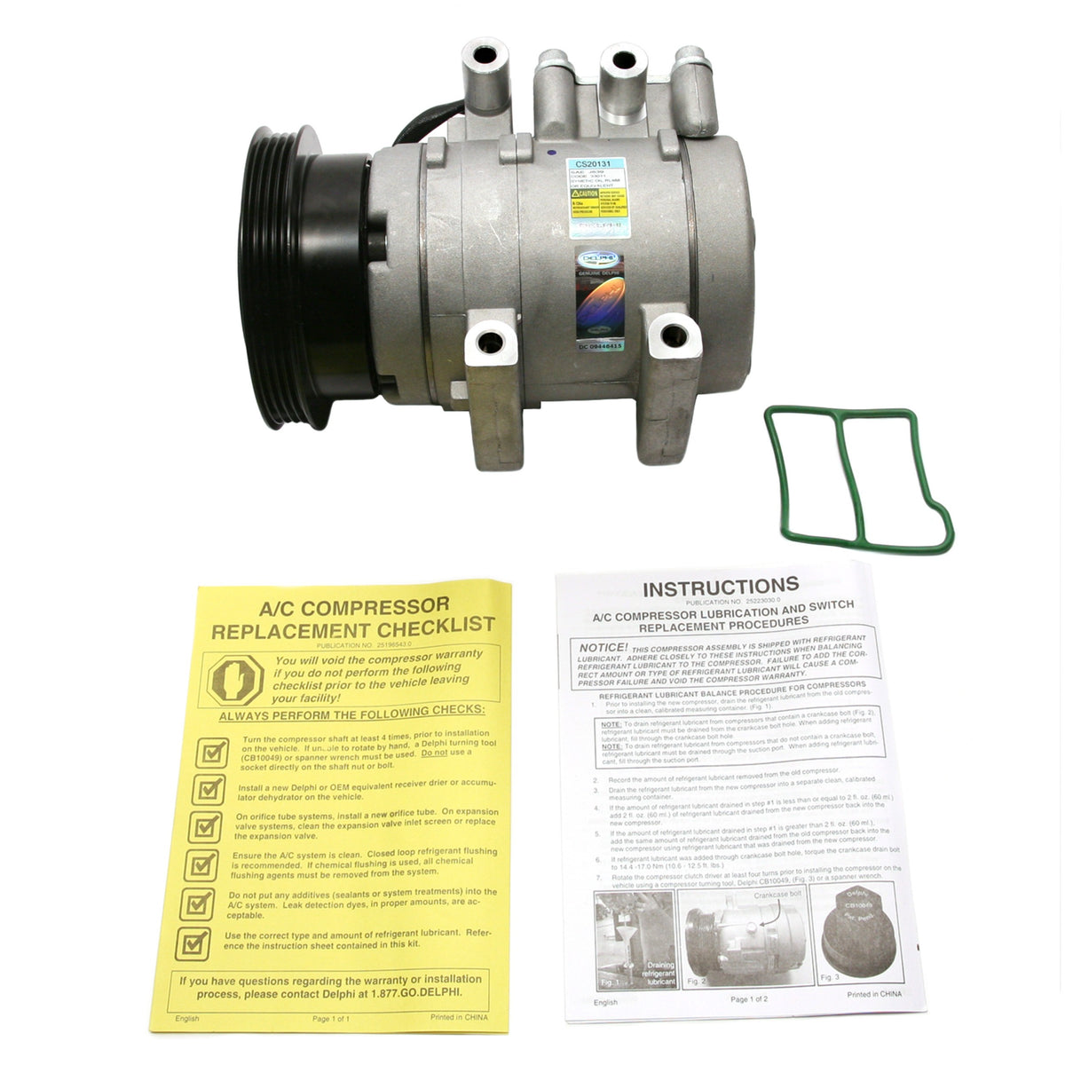 Delphi A/C Compressor CS20131