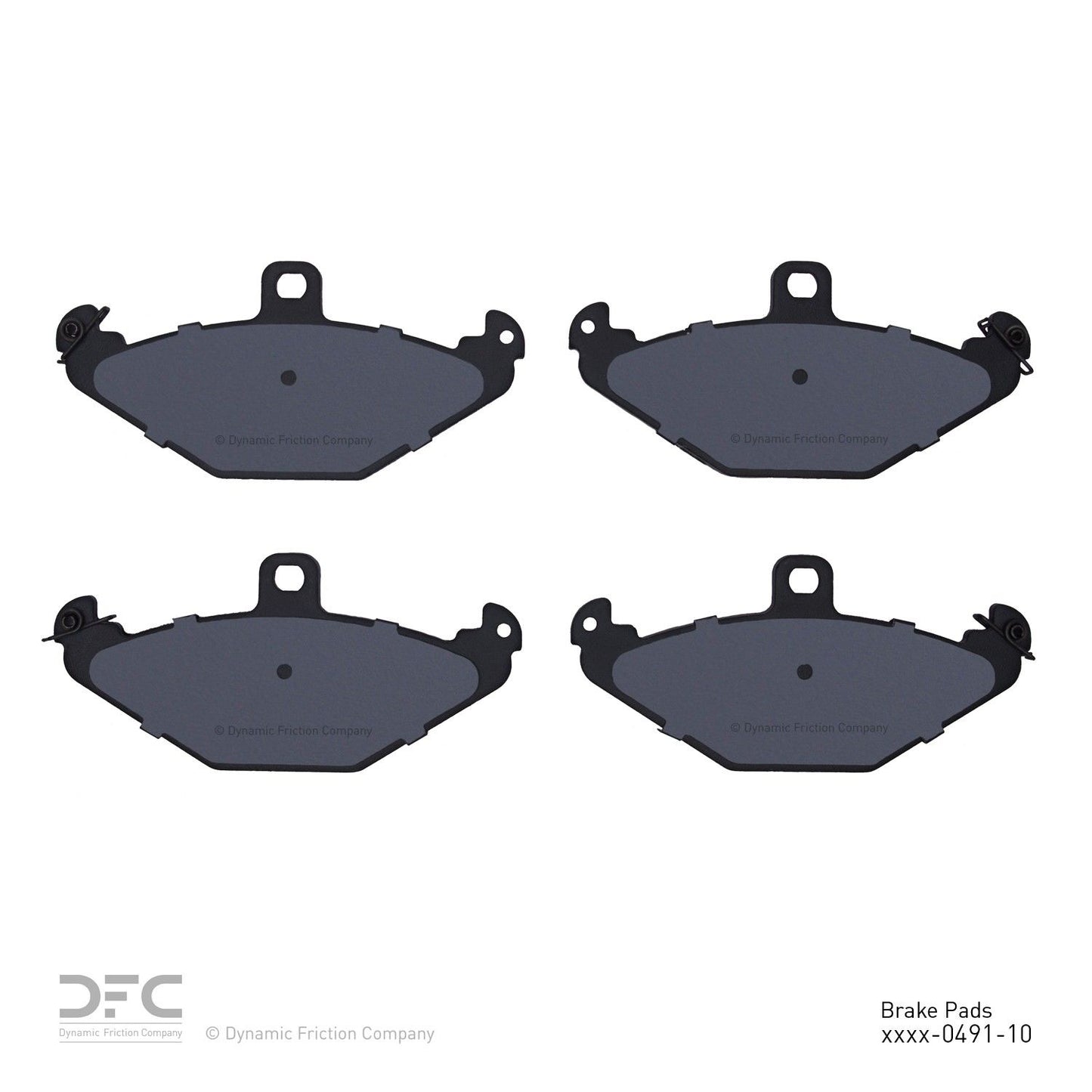Dynamic Friction Company Disc Brake Pad Set 1000-0491-10