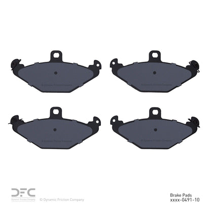 Dynamic Friction Company Disc Brake Pad Set 1000-0491-10