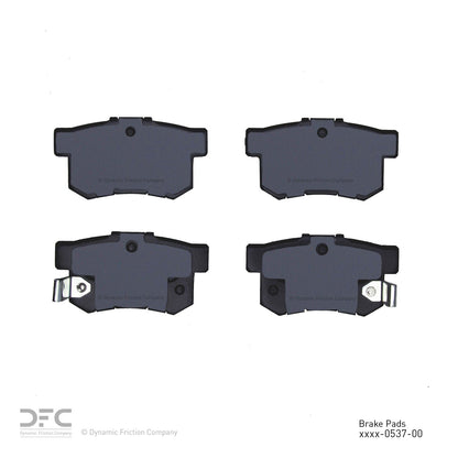 Dynamic Friction Company Disc Brake Pad Set 1000-0537-00