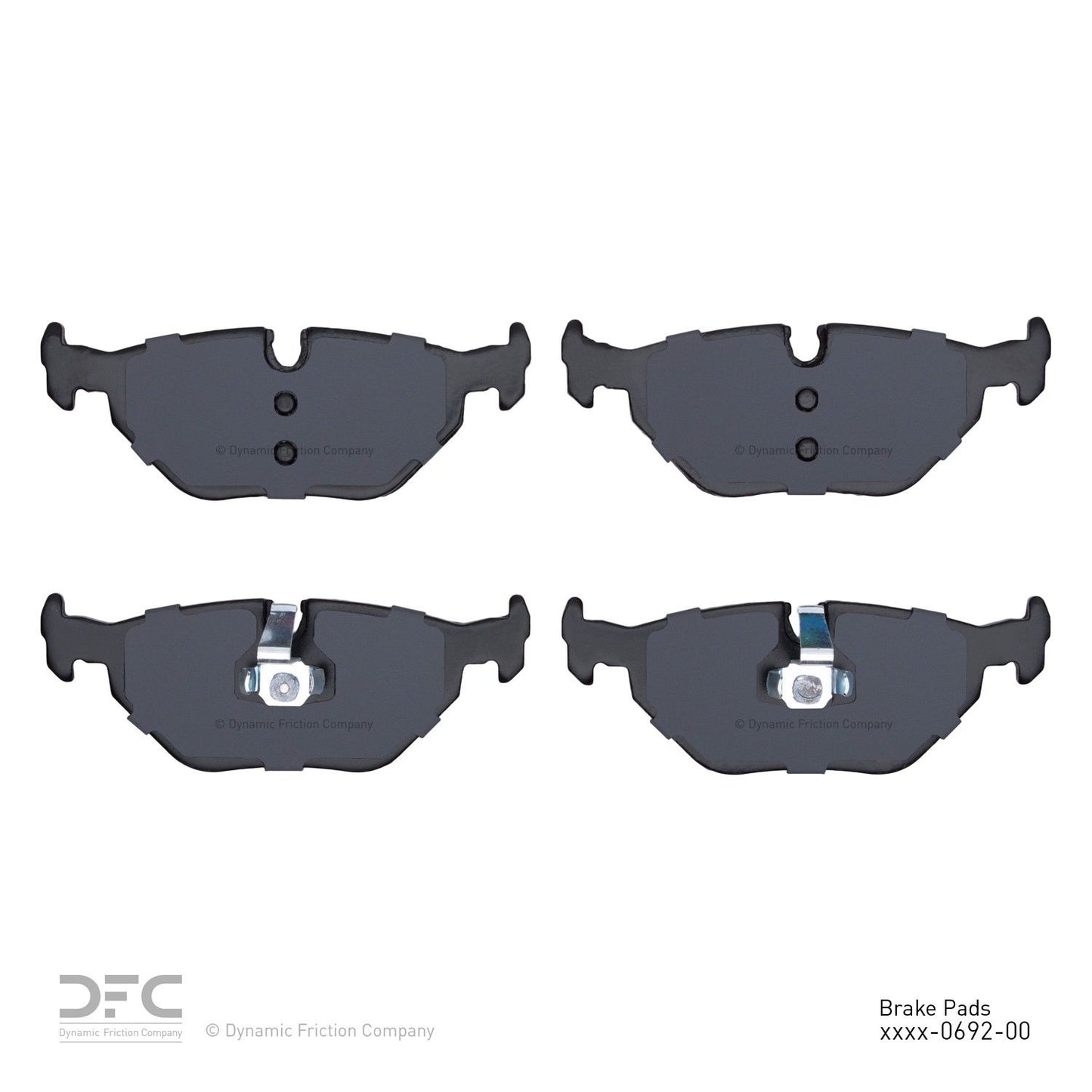 Dynamic Friction Company Disc Brake Pad Set 1000-0692-00