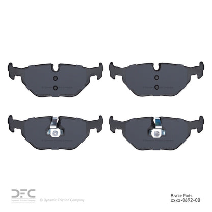 Dynamic Friction Company Disc Brake Pad Set 1000-0692-00