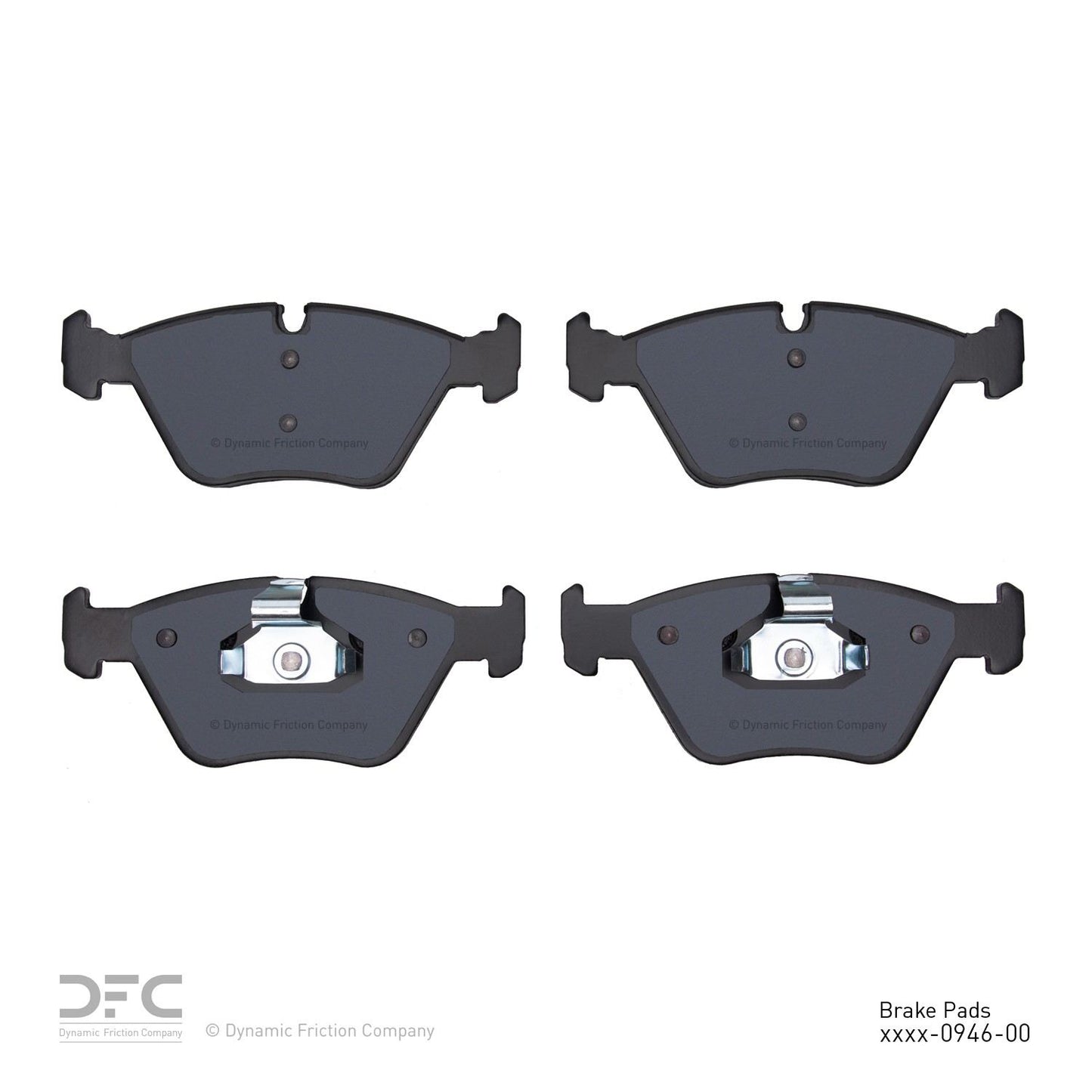 Dynamic Friction Company Disc Brake Pad Set 1000-0946-00
