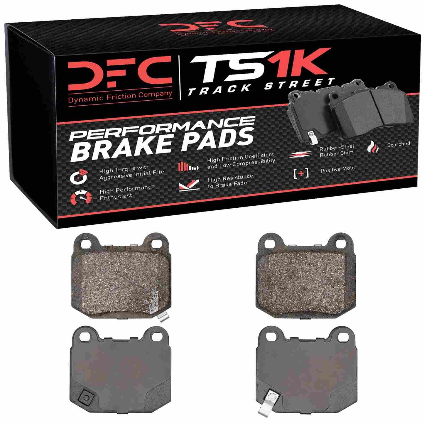 Dynamic Friction Company Disc Brake Pad Set 1000-0961-00