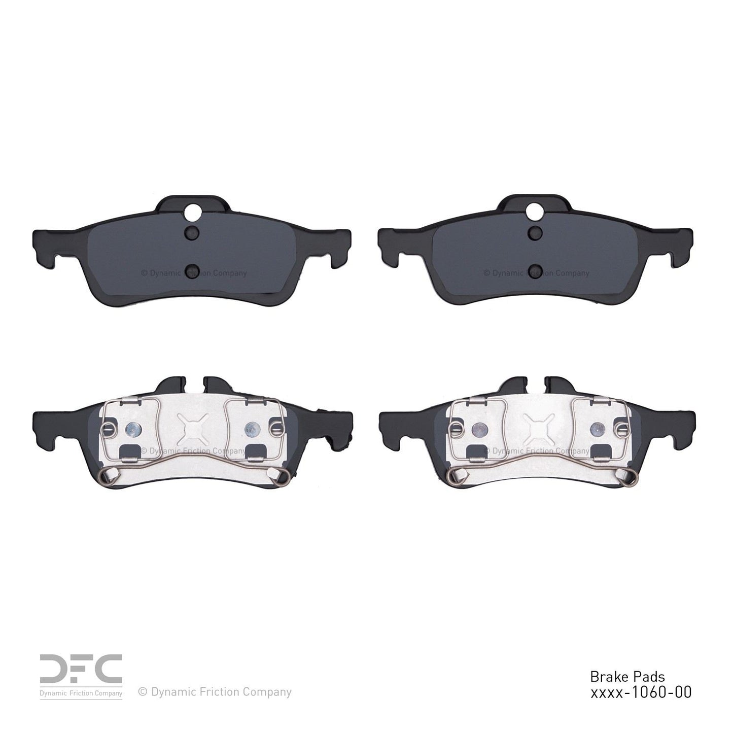 Dynamic Friction Company Disc Brake Pad Set 1000-1060-00