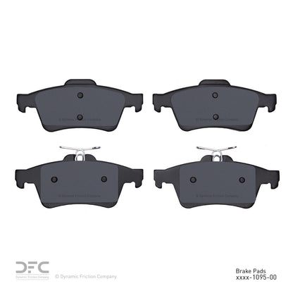 Dynamic Friction Company Disc Brake Pad Set 1000-1095-00