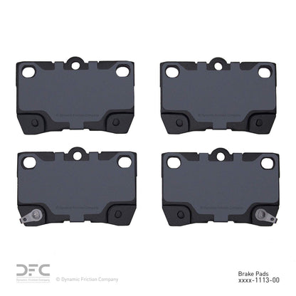 Dynamic Friction Company Disc Brake Pad Set 1000-1113-00