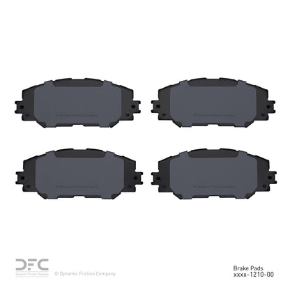 Dynamic Friction Company Disc Brake Pad Set 1000-1210-00