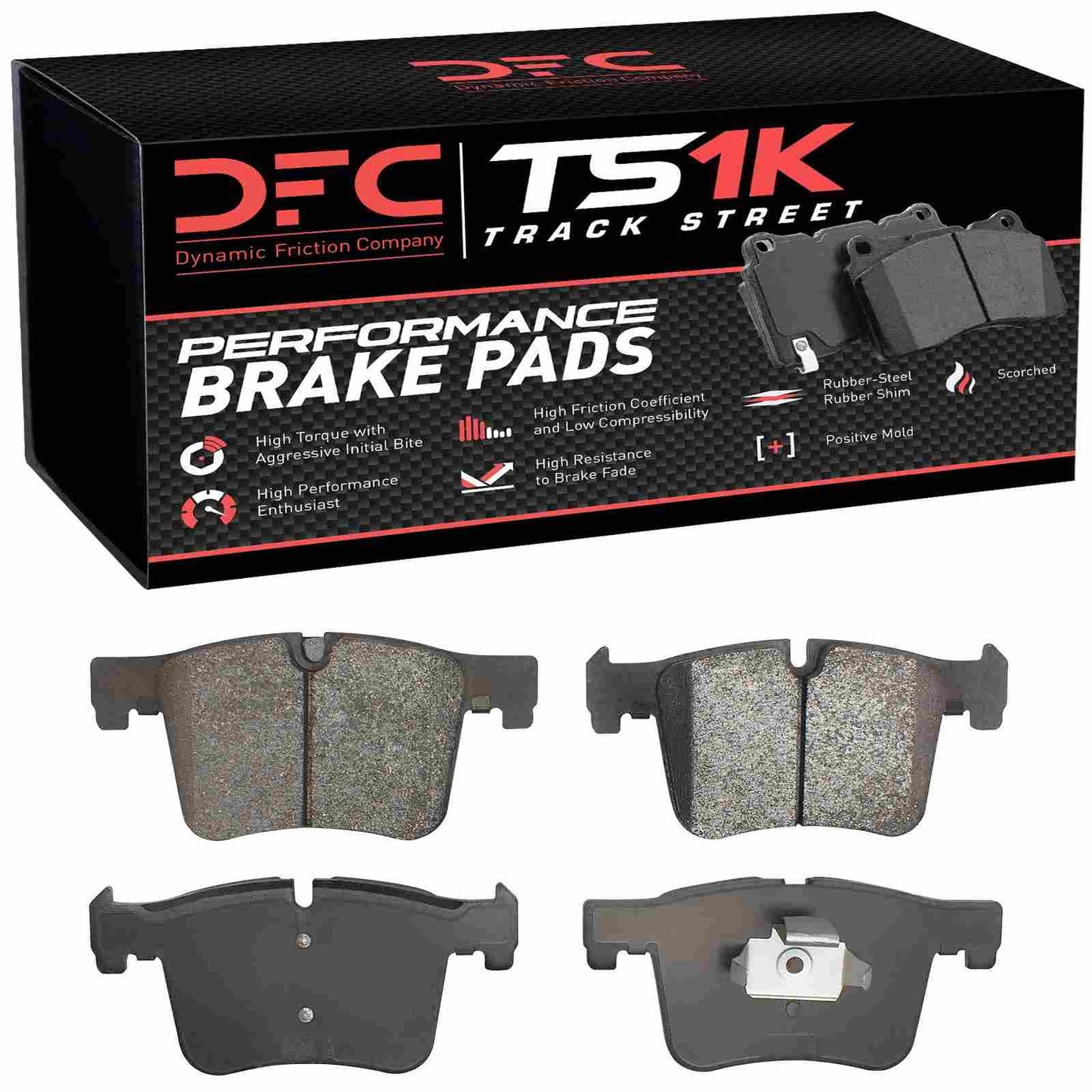 Dynamic Friction Company Disc Brake Pad Set 1000-1561-00