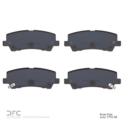 Dynamic Friction Company Disc Brake Pad Set 1000-1793-00