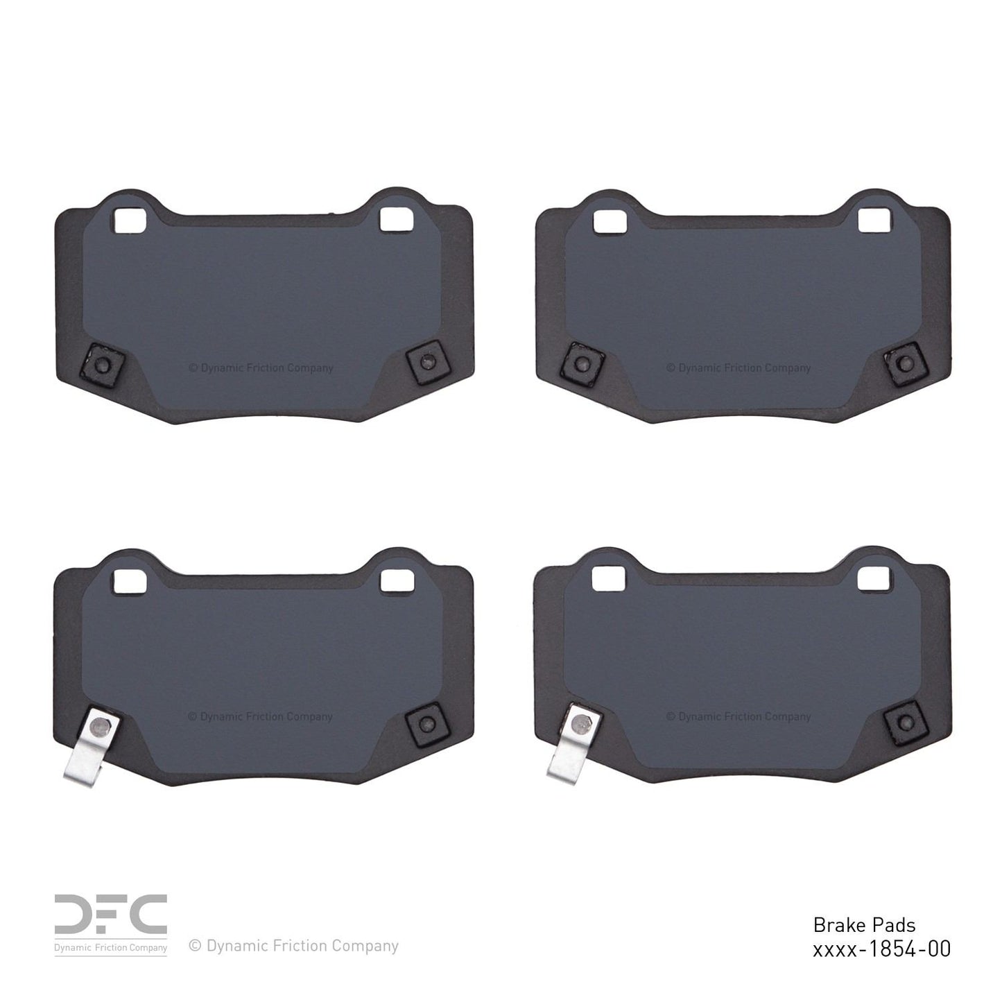 Dynamic Friction Company Disc Brake Pad Set 1000-1854-00