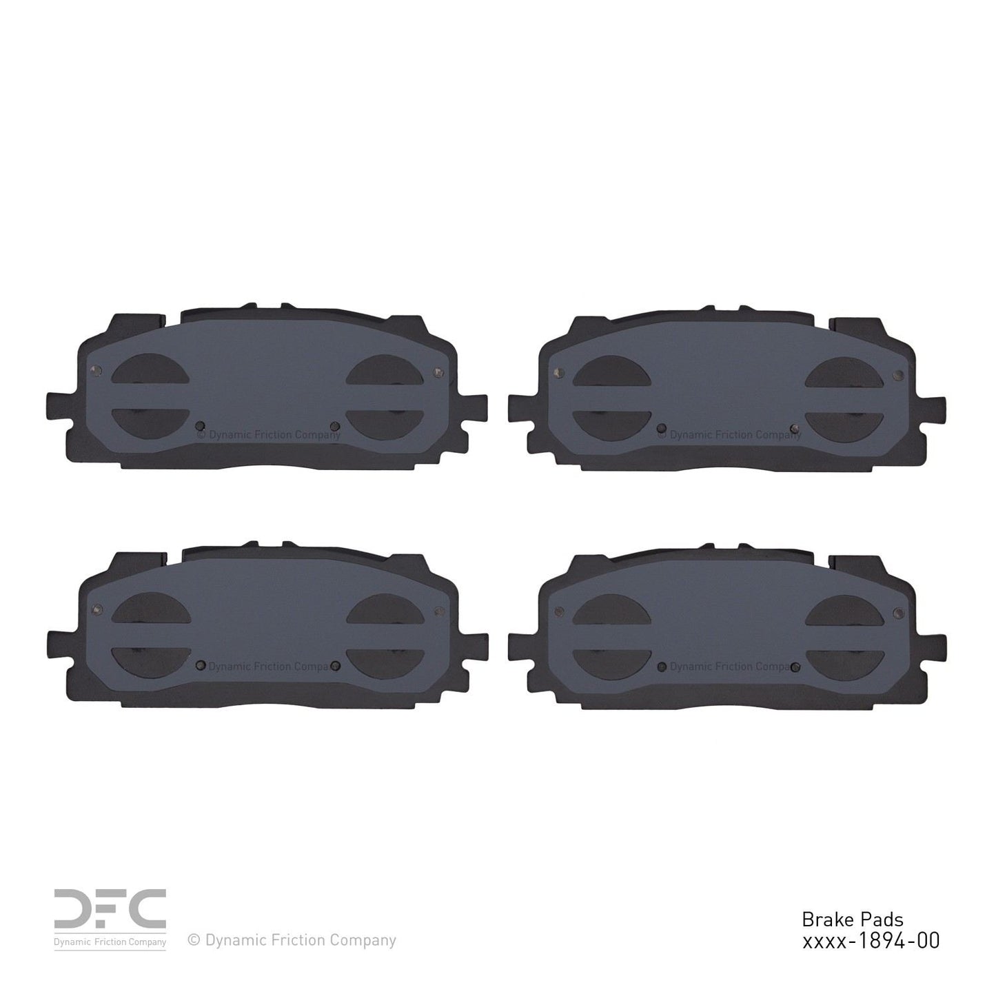 Dynamic Friction Company Disc Brake Pad Set 1000-1894-00