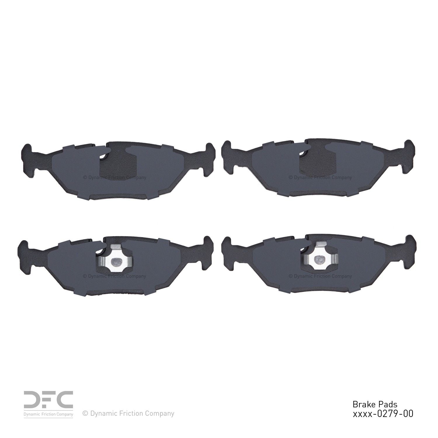 Dynamic Friction Company Disc Brake Pad Set 1115-0279-00