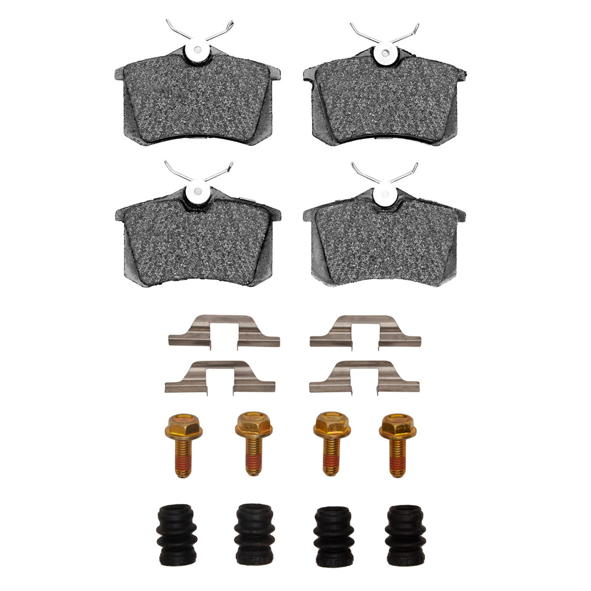 DFC 99-08 Audi A6 Quattro Rear Active Performance Pads and Hardware Kit 1115-0340-03