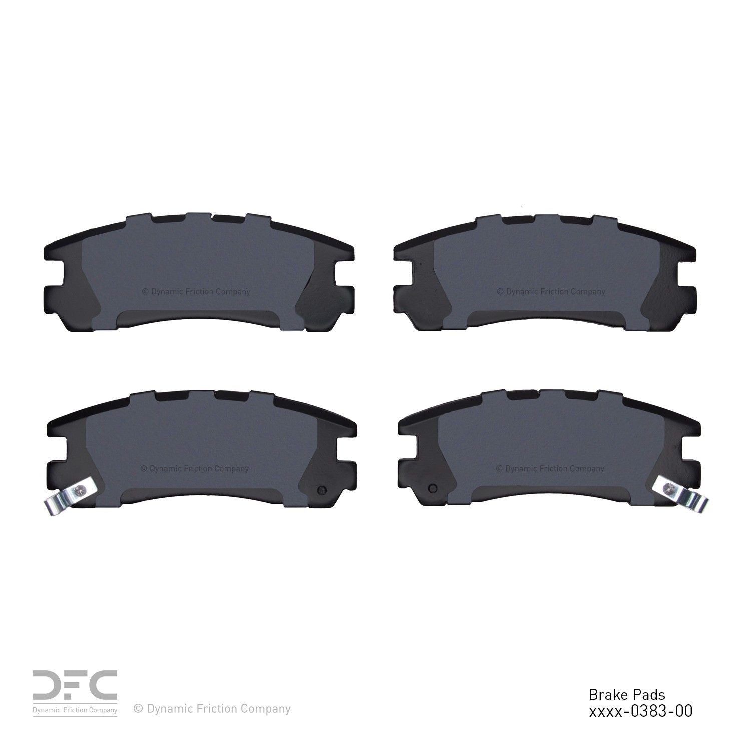 Dynamic Friction Company Disc Brake Pad Set 1115-0383-00