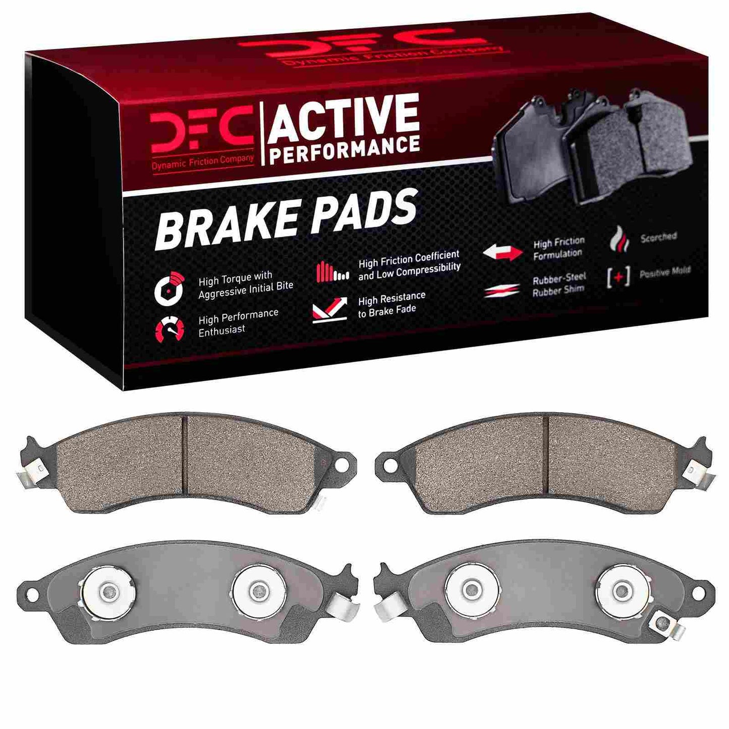 Dynamic Friction Company Disc Brake Pad Set 1115-0412-00