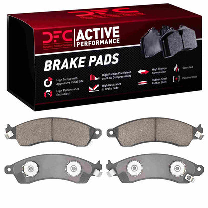 Dynamic Friction Company Disc Brake Pad Set 1115-0412-00