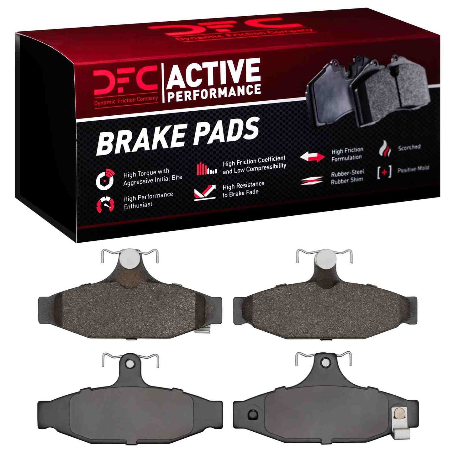 Dynamic Friction Company Disc Brake Pad Set 1115-0413-00