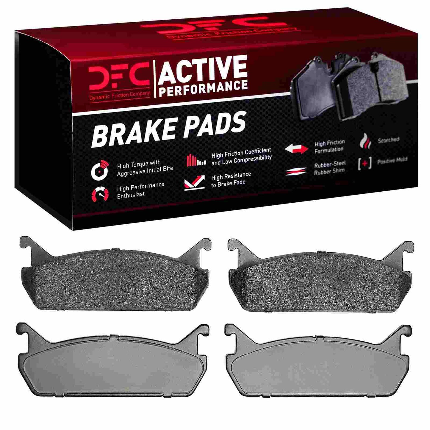 Dynamic Friction Company Disc Brake Pad Set 1115-0458-00